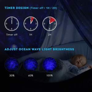 The Wave Lights Starry Night Projector - W/ Bluetooth Speaker