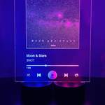 The Wave Lights Night Light LARGE (8x9.8 inches) Custom Album Cover Night Light