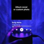 The Wave Lights Night Light Custom Album Cover Night Light