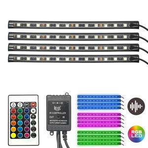Wave Lights Car Interior LED Strips