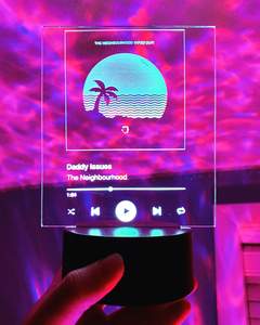 The Wave Lights Night Light Custom Album Cover Night Light