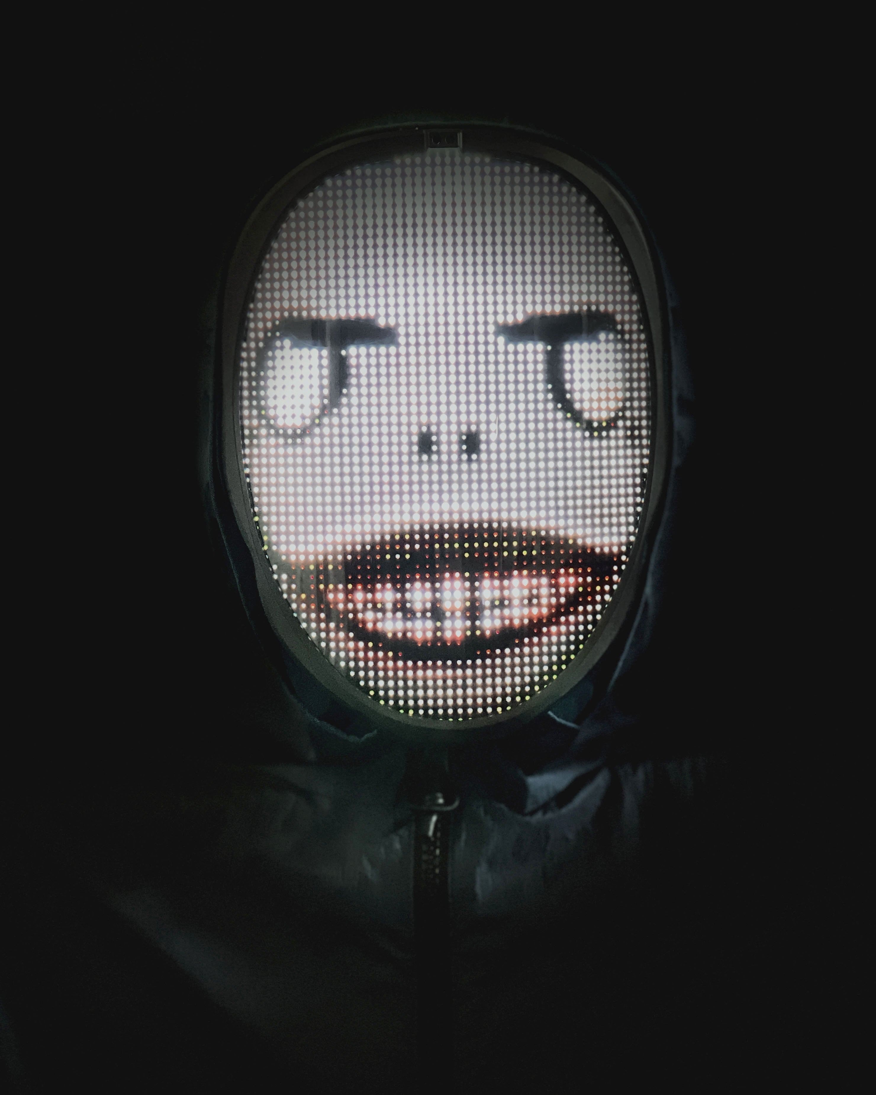 The Wave Lights Face Mask Shifting LED Face Mask