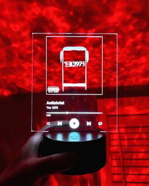 The Wave Lights Night Light Custom Album Cover Night Light