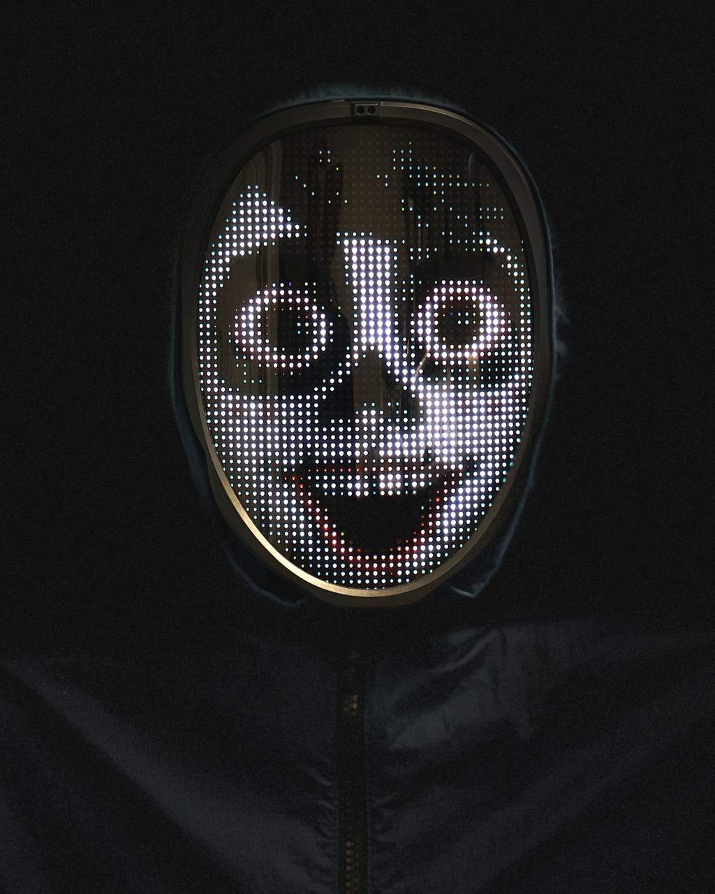 The Wave Lights Face Mask Shifting LED Face Mask